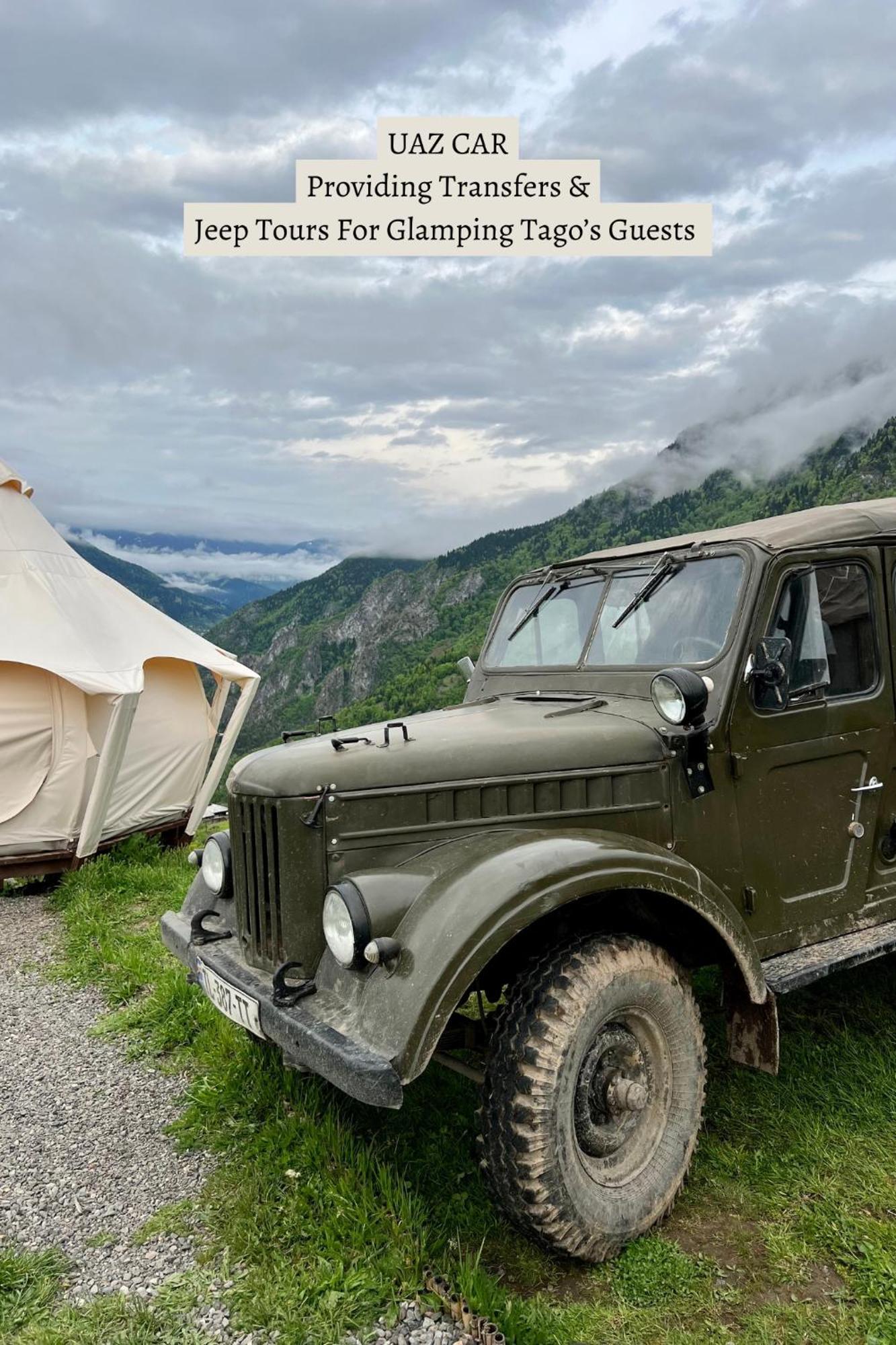 Glamping Tago Hotel Khulo Exterior photo